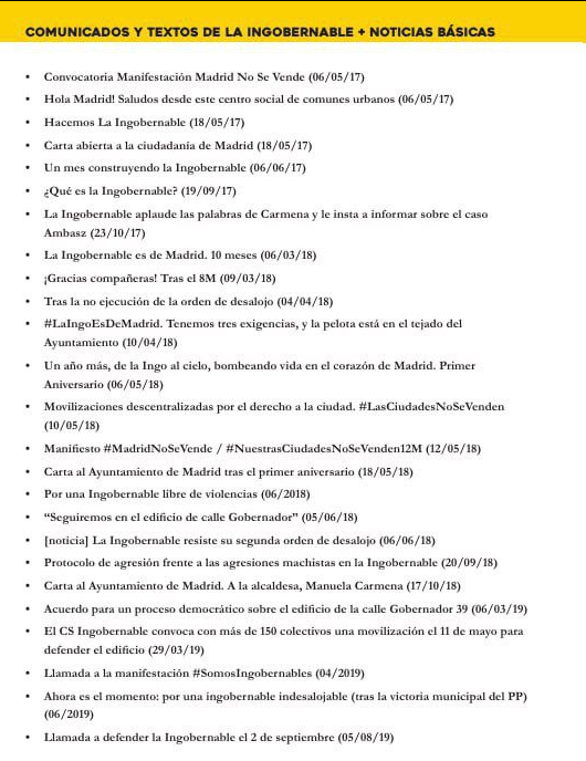 La Ingobernable tweet media