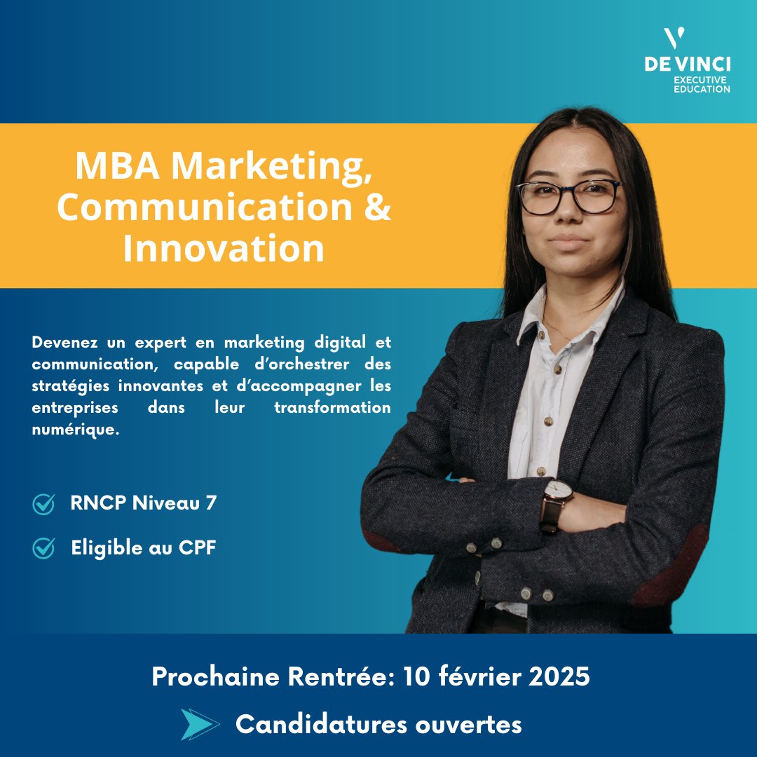 De Vinci Executive Education tweet media