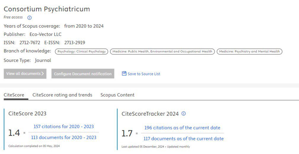consortiumpsy's tweet photo. ⚡️Hot news! The #CiteScoreTracker for @Consortiumpsy has hit 1.7 as of December 2024! 📈

A big thank you to our contributors and readers! 

Let’s keep advancing #mentalhealth  #research together!

#scopus #AcademicTwitter https://t.co/97ITytGUNp