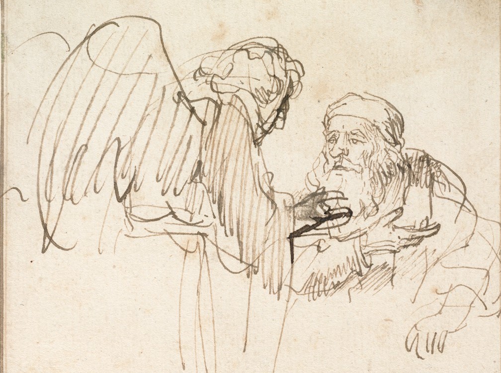 Voor deze donkere adventsperiode het lied van Zacharias: 'De zwarte schaduw van de dood/ vlucht voor het licht dat hier verschijnt'. 
De versie op mijn website is vrij te gebruiken voor kerstvieringen of kaarten of wat je wilt, zie ennydebruijn.nl/portfolio/lofz…