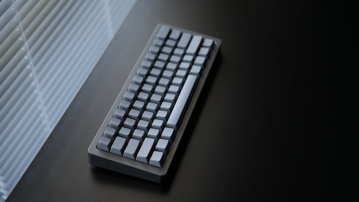 Wooting x Optimum Case 60% & PBT Keycap setを使ってWooting 60HE+を