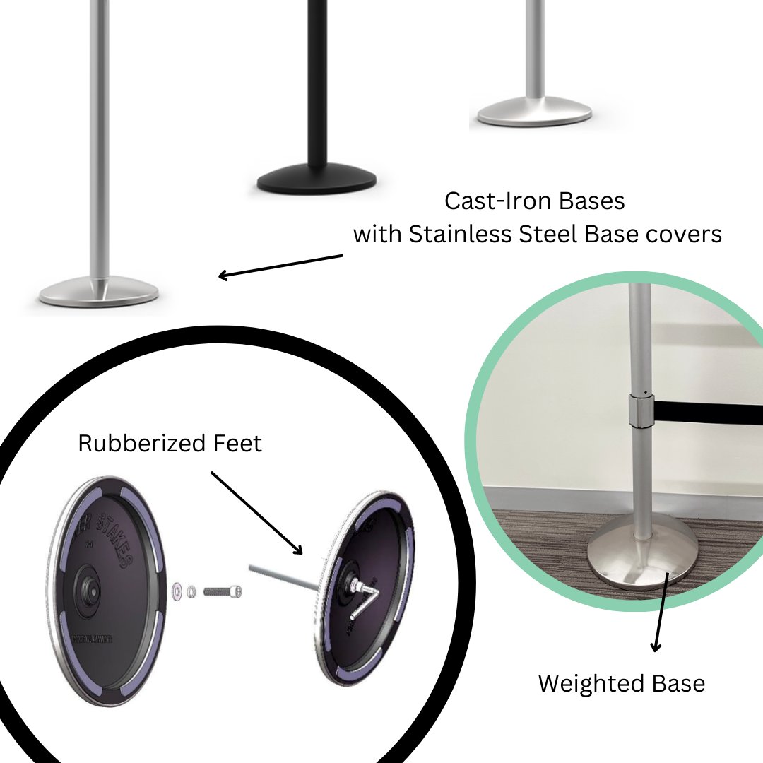 Set yourself up for success from the ground up. The Banner Stakes' QLine base has some of the most robust features on the market!

#BannerStakesDifference #InnovativeSafety #BetterStrongerSmarter