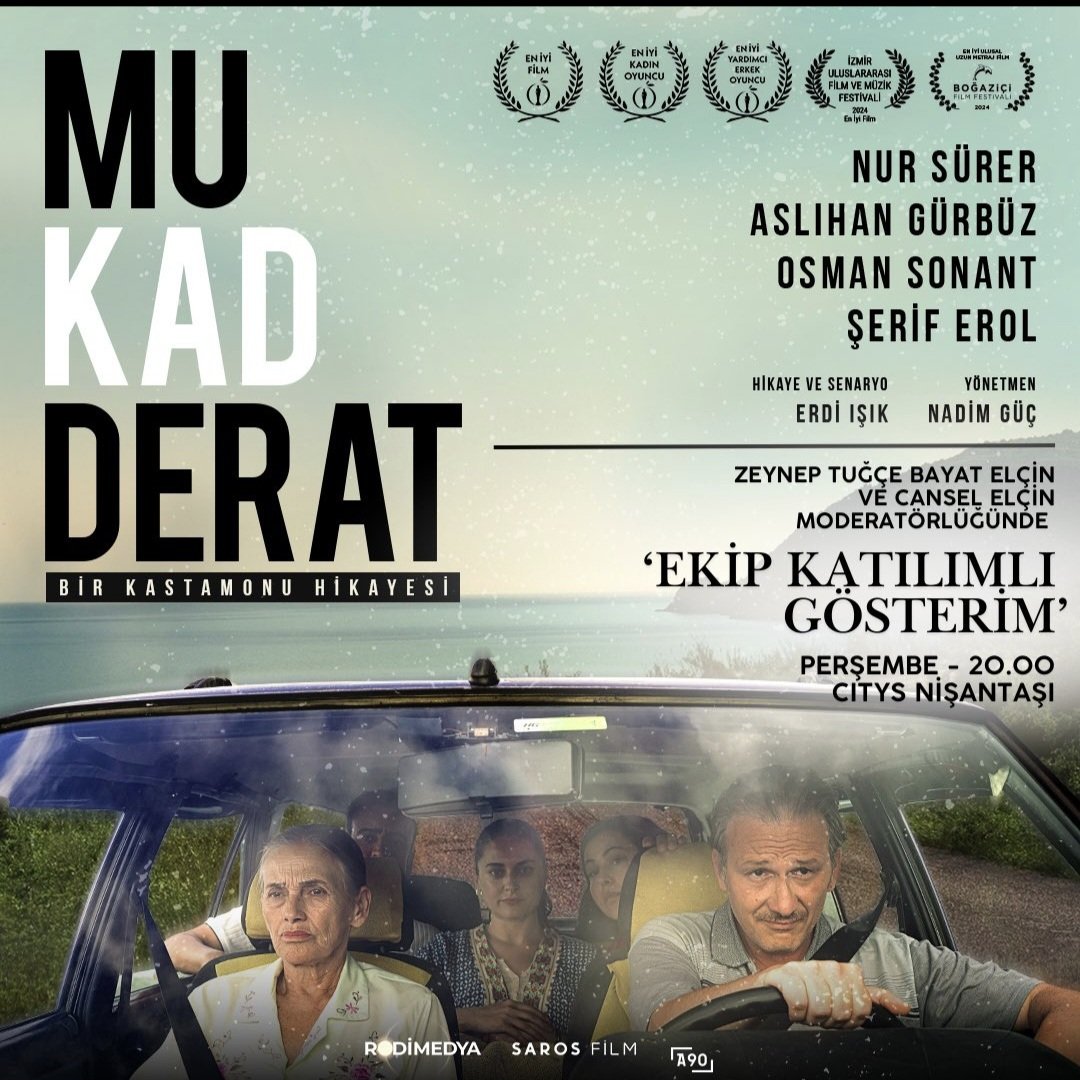 Sevgili Tuğçe &amp; Cansel moderatörlüğünde, ekip katılımlı gösterimimizle Perşembe akşamı 20.00'de Nişantaşı City's deyiz. Bekleriz☘️
Biletler için👇
biletinial.com/tr-tr/mekan/ci…