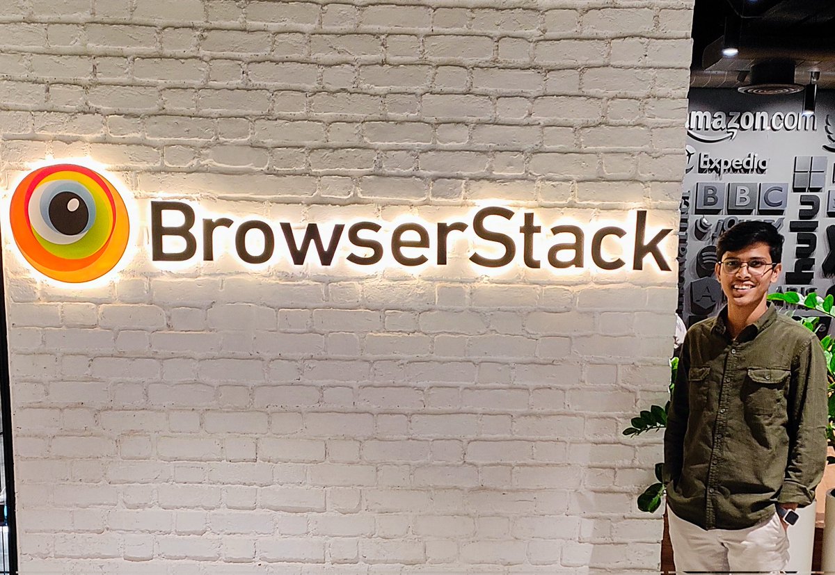 adityamane718's tweet image. Excited to start my journey with @browserstack as a Full Stack Developer! 🎉
Looking forward to contributing to their mission of empowering developers with seamless testing solutions. 🚀
#NewRole #BrowserStack #FullStackDeveloper