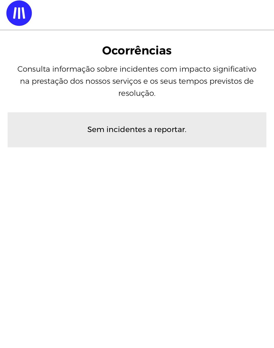 Olá <a href="/MEOpt/">MEO</a> ! Passámos a noite toda com as comunicações para números moveis da nossa central de emergência em baixo. Passámos a noite toda sem conseguir contactar com as nossas tripulações na rua através de telefones de serviço. Tem a certeza que NÃO HÁ ocorrências significativas?