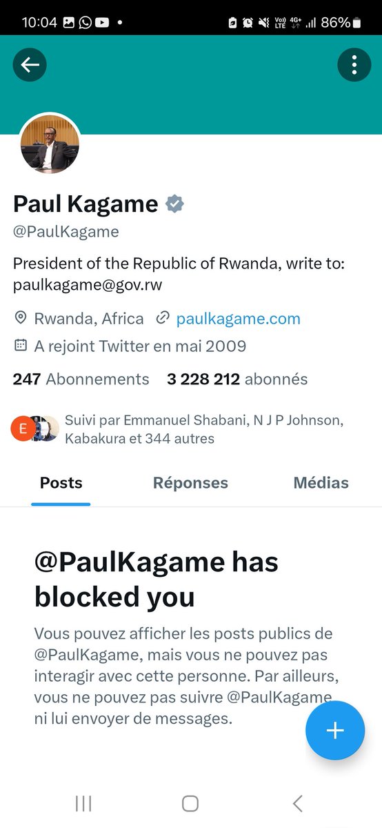 A.R.C France (Rwandan Alliance for Change) tweet media