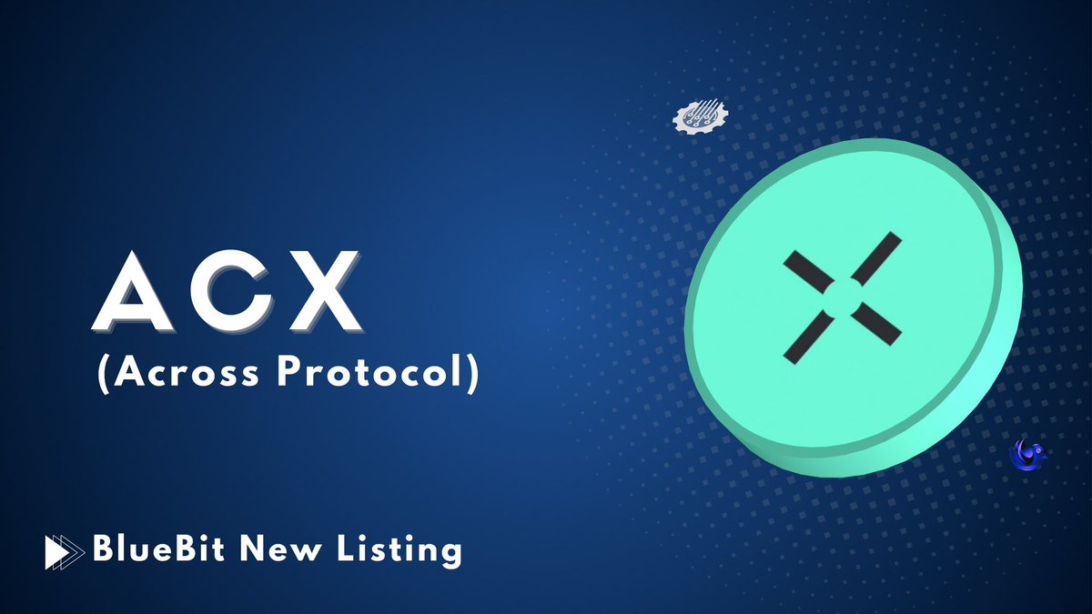 Bluebit_io's tweet photo. 🎉 #BlueBit is thrilled to announce the new listing @AcrossProtocol 

🌐 We welcome the addition of $ACX to our spot market. Trade ACX/USDT on #BlueBit.

🔹 Trading pair: ACX/USDT
🔹 Trading will open on 2024-12-11 at 10:00 (UTC)
🔹 Deposits will open on 2024-12-11 at 08:00 (UTC)
🔹 Withdrawals will open on 2024-12-12 at 08:00 (UTC)

📈 Seize the opportunity - https://t.co/M8gqFGWzaf