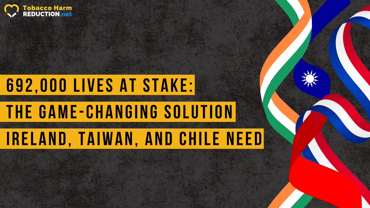 🇮🇪🇹🇼🇨🇱 This report offers a data-driven examination of how combining THR, improved cessation services, and enhanced lung cancer treatments can accelerate progress in combating tobacco-related mortality:

tobaccoharmreduction.net/article/692000…

#HarmReductioSavesLives #LivesSaved #THRWorks