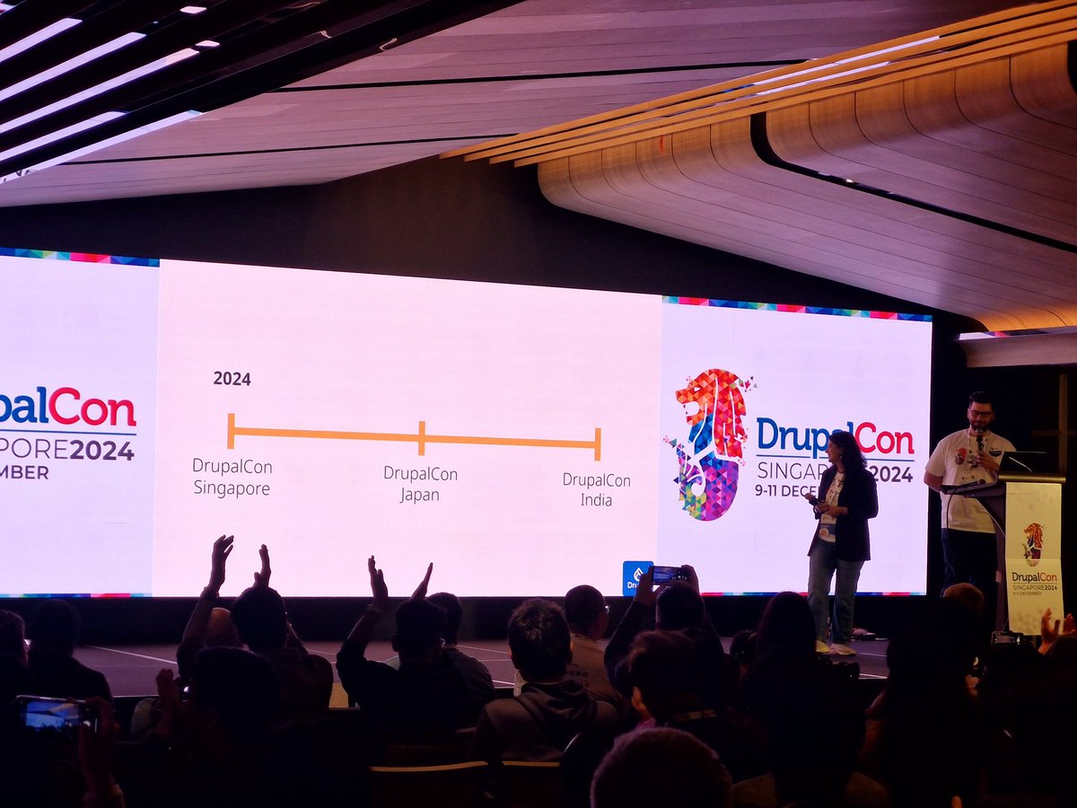 JayKandari's tweet image. Possible future  upcoming #DrupalCon in #Asia 
@DrupalConAsia @drupalassoc