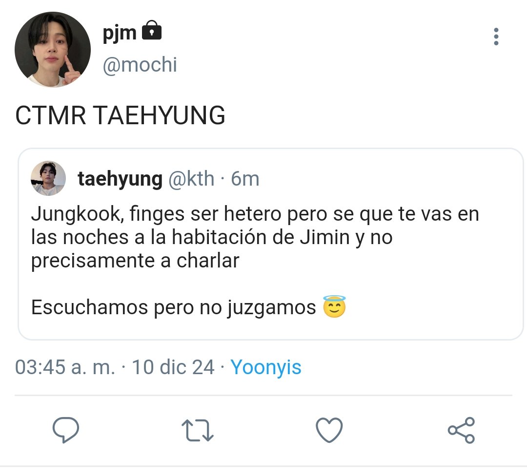 "Escuchamos pero no juzgamos" 

Un mini #kookminau donde