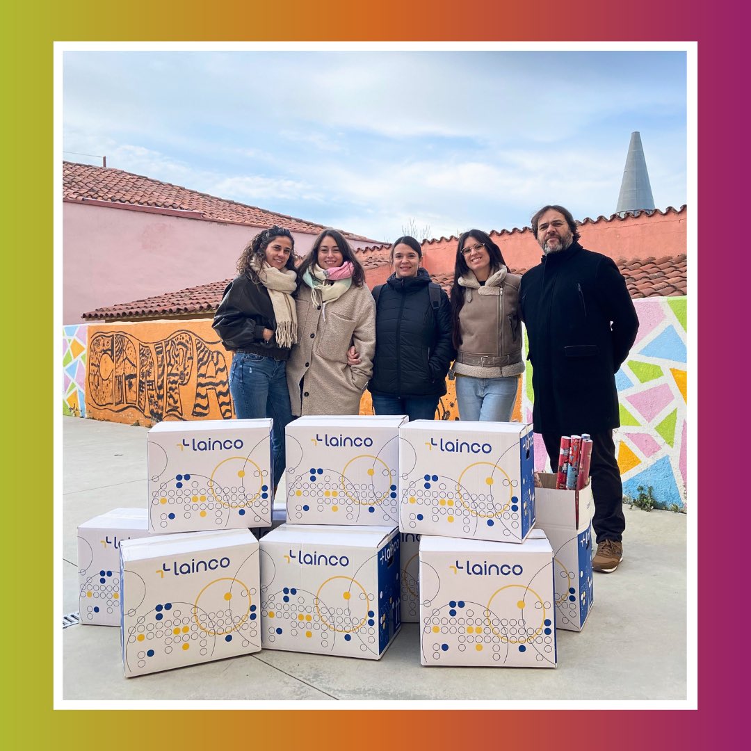 Gràcies <a href="/LaincoAgro/">LAINCO agro</a> i @laincofarma per comptar amb nosaltres en la vostra campanya solidària, a través de <a href="/Fundperetarres/">Fundació Pere Tarrés</a> ! #terrassa #nadal #funeduca #solidaritat