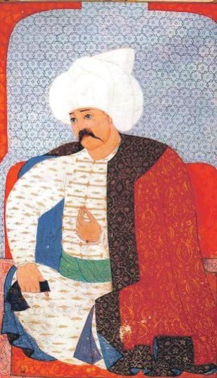 Tarihi_Turkk's tweet photo. Yavuz Sultan Selim’in kapı ağası Hasan Ağa rüyasında, Peygamber Efendimizin, padişahı Haremeyn’in hizmetine davet ettiğini gördü. Rüya padişaha anlatılınca, Yavuz, musahibi Hasan Can’a “Sana demez miyiz ki biz, bir tarafa memur olmadan hareket etmemişiz” demiş ve bu rüyadan sonra Ortadoğu seferine çıkıp Suriye, Lübnan, Ürdün, Filistin ve Mısır’ı fethetmişti