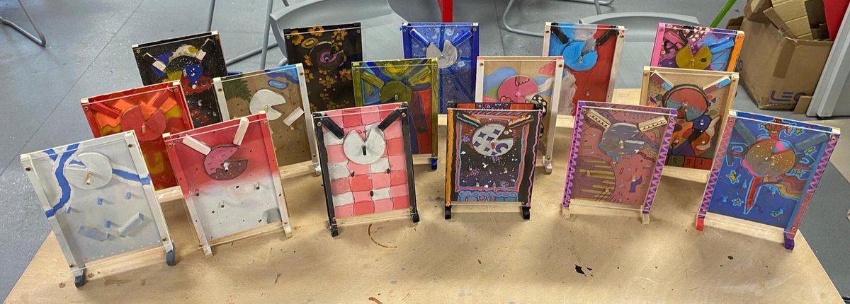 cdstechfaculty's tweet photo. 8CD completed their product design project last week - to design and build sweet dispensers. https://t.co/gQlFwfzDdI