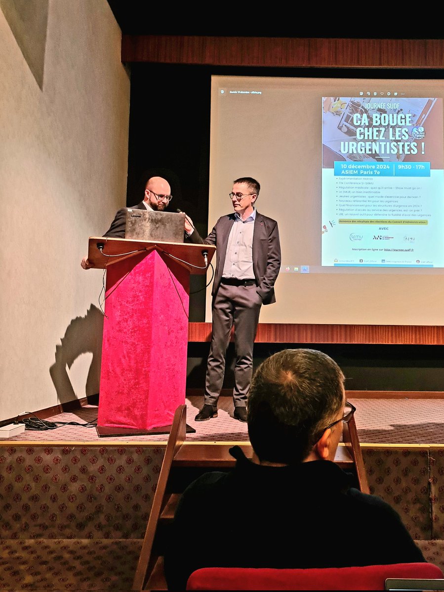 Journée <a href="/SUdF_Officiel/">Samu-Urgences France</a> 👉 Etat d'avancement de l'expérimentation #Matras sur les appels d'#urgences : suivi des chantiers en cours, par <a href="/HenriDelelis/">Henri Delelis-Fanien</a>  📞 #sante <a href="/Sante_Gouv/">Ministère de la Santé et de l'Accès aux soins</a>