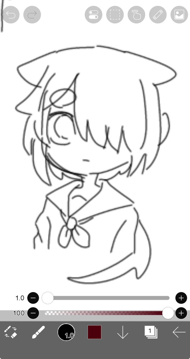 0aoiz0's tweet image. 落書き