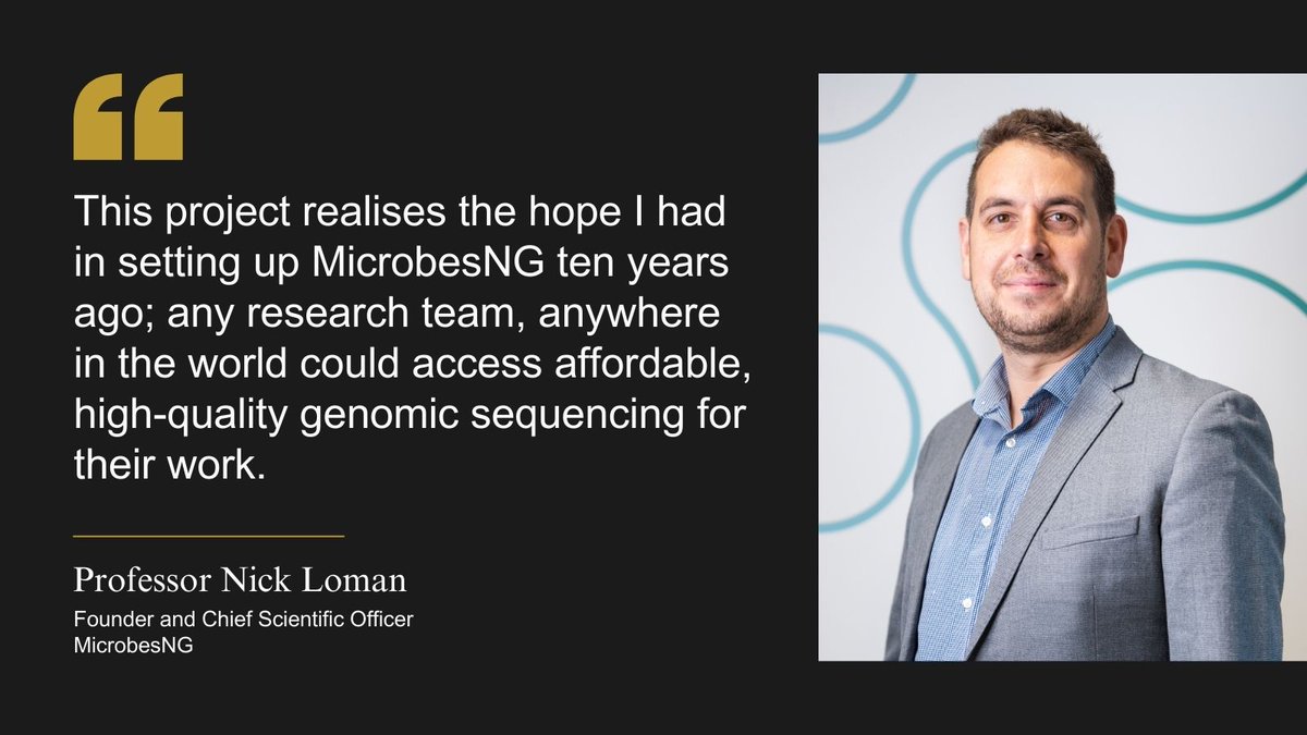 UoB Enterprise (@uobaccelerate) on Twitter photo Spin-out MicrobesNG joins global consortium supported by the Bill & Melinda Gates Foundation to further understanding of the scale of Shigella infections and the role of antibiotic resistance
Press release bit.ly/41siVKe
@news_UB @unibirm_MDS <a href="/LES_UniBham/">College of Life and Environmental Sciences</a> <a href="/microbesNG/">microbesNG</a> Spin-out MicrobesNG joins global consortium supported by the Bill & Melinda Gates Foundation to further understanding of the scale of Shigella infections and the role of antibiotic resistance
Press release bit.ly/41siVKe
@news_UB @unibirm_MDS <a href="/LES_UniBham/">College of Life and Environmental Sciences</a> <a href="/microbesNG/">microbesNG</a>