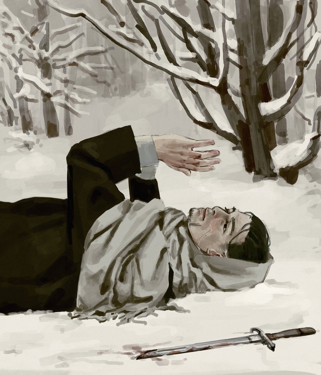familywhitesilk's tweet photo. #尾形百之助 #ゴールデンカムイ 

Hermit Ogata AU https://t.co/EOlDAw245x