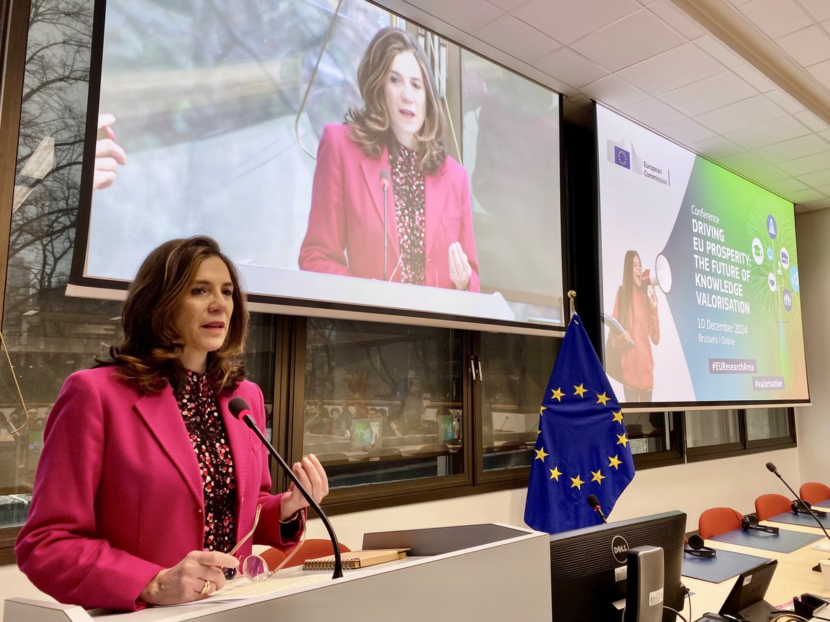 🚀 Driving EU Prosperity - The Future of #KnowledgeValorisation event has just started!

Tune in for insights into business-academia collaboration, socially responsible licensing, standards, citizen science awards, the role of academia &amp; SMEs &amp; more!

📺europa.eu/!QDGb64
