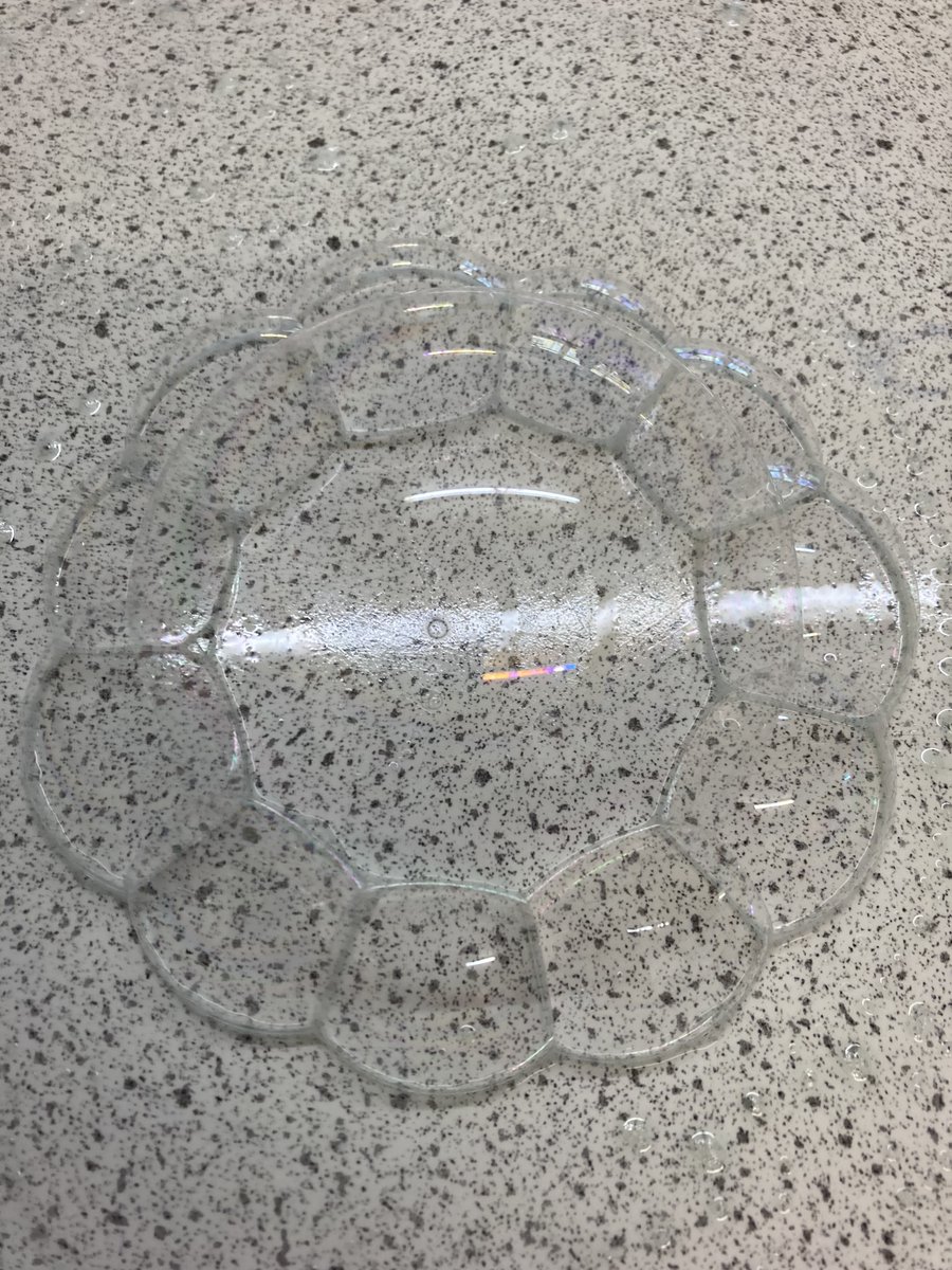 Year 6 made bubbles today.  They learnt about what changes the stability and strength of the bubble and about expansion and flexion.  They also learnt how important it is to follow instructions and be patient!