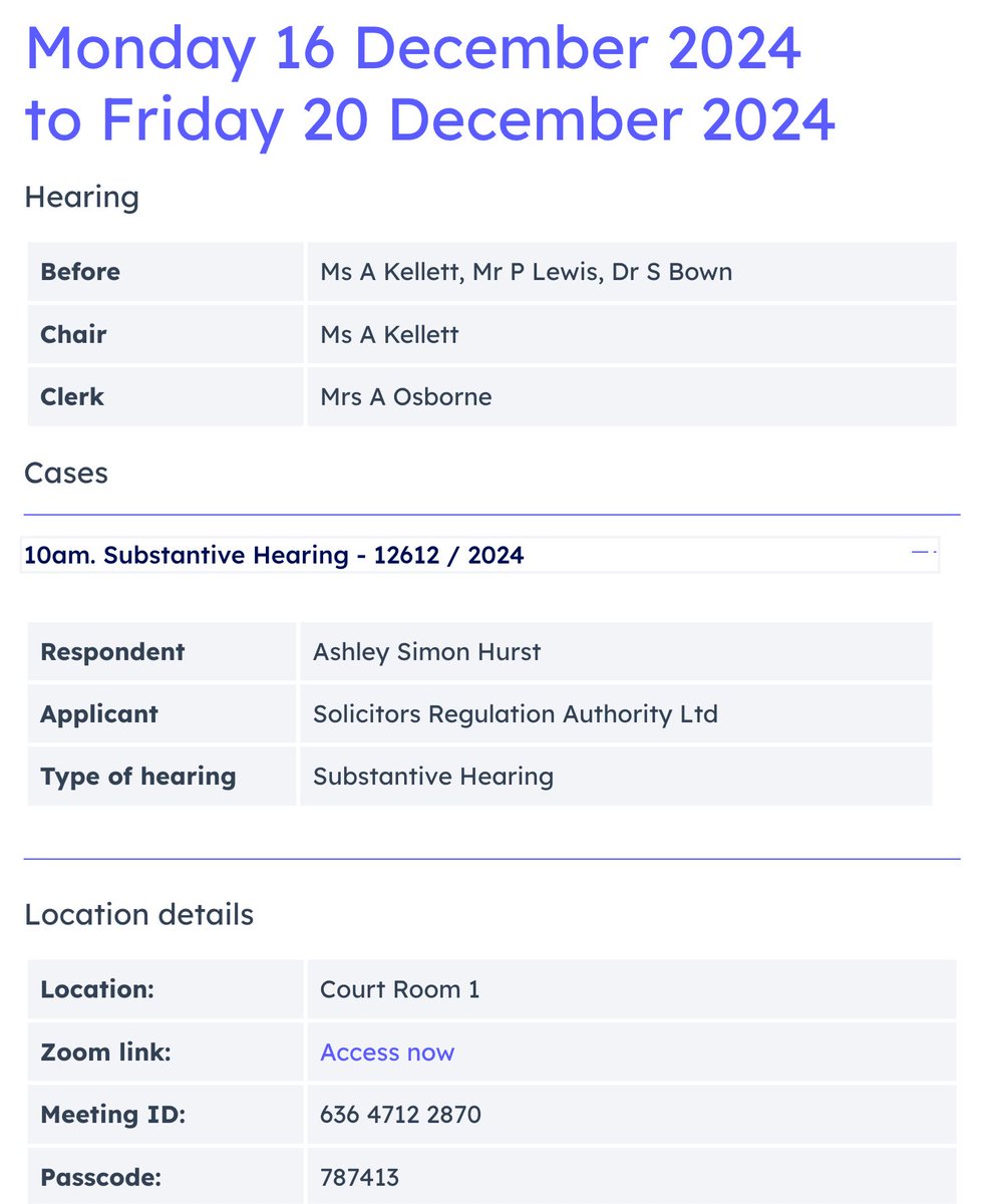 Next week, Nadhim Zahawi's former libel lawyer is being prosecuted by the Solicitors Regulatory Authority for misconduct. It's a public hearing, and anyone can attend, in person or via Zoom.

A quick thread.