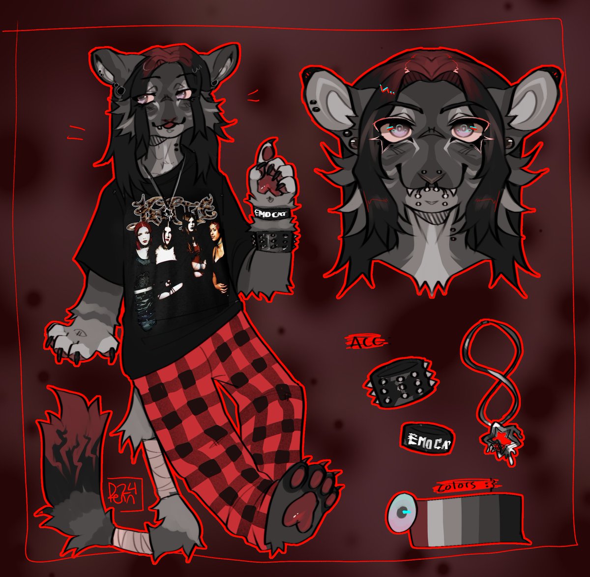 ❄️Free Custom Character Giveaway!! :D🩸
To celebrate the new year/holidays I wanted to host another giveaway, this time for something much bigger! How to enter:
🔪- make sure you're a follower
🔪- retweet!
🔪- optional: comment your favorite fursona species
Will end January 1st!