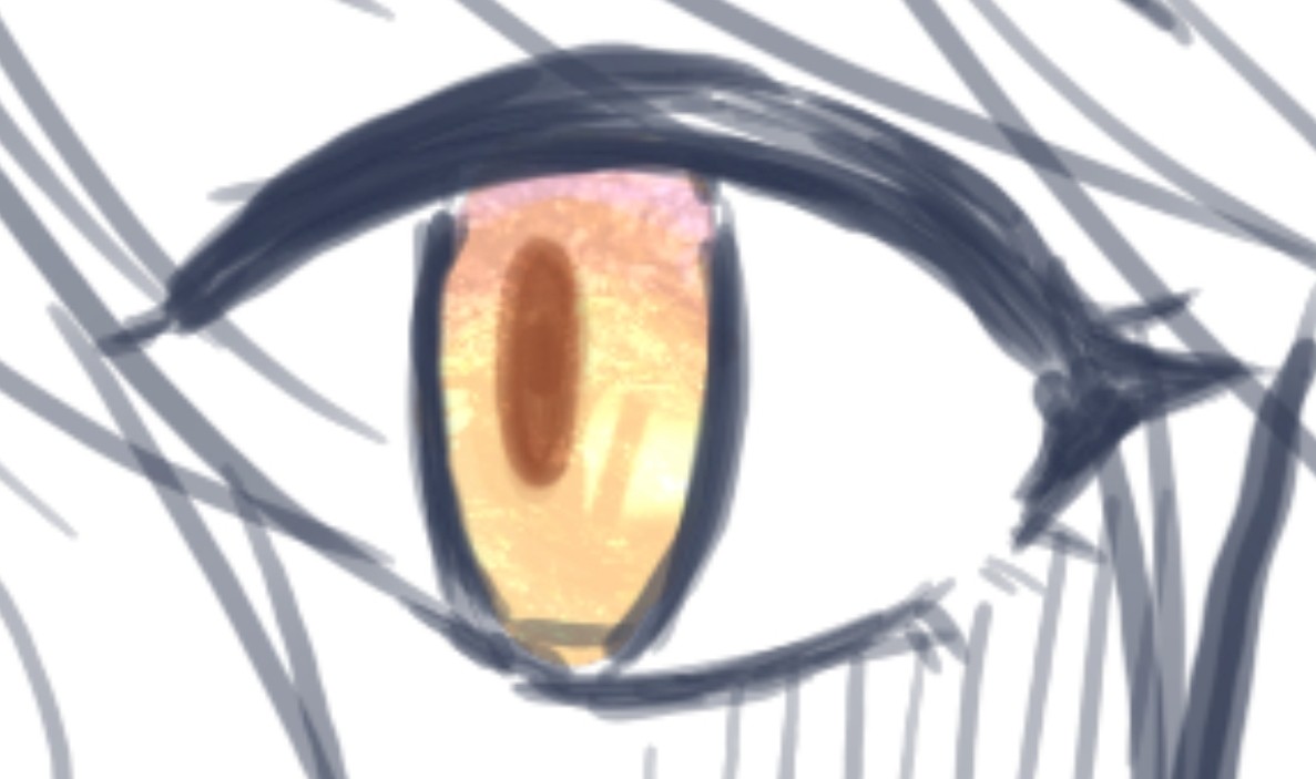 눈 그리기 연습하는 중... 션님이 젤 그리기 쉬워서 션님으로 했어요