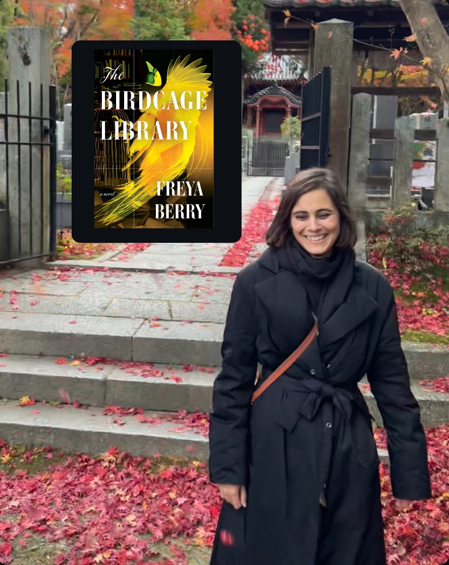 FreyaBBooks's tweet image. Currently in Japan where the autumn leaves are making me happy - as is the fact that today is the day The Birdcage Library comes out in the US! Thank you so much to all at @UnionSqandCo for all their hard work on this absolutely beautiful edition! Please do check out for all your…
