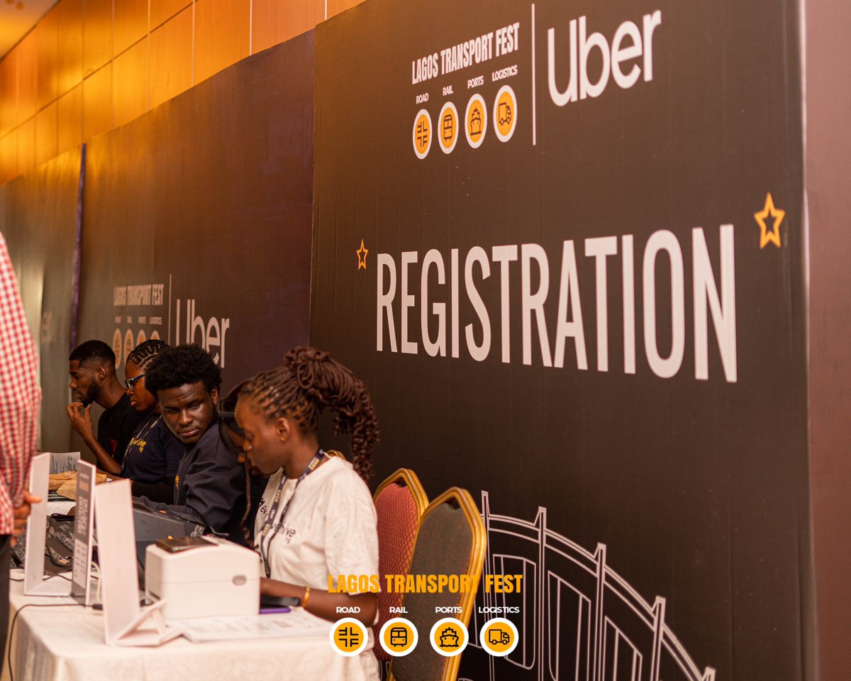 Lagtranspofest's tweet photo. We are now live!🎉
Don’t miss out on the opportunity to join the conversations that are aimed at shaping the future of the transport industry.
#lagostransportfest #transport #uber #interswitchgroup #evs #ports #rail #logistics https://t.co/5JbKwWKQAc