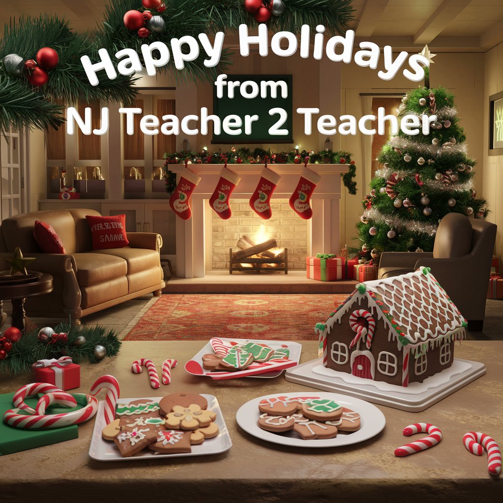 Happy Holidays from NJ Teacher 2 Teacher! 🎄🎁  Wishing you all a season filled with joy, love, and delicious treats! 🍪🍬