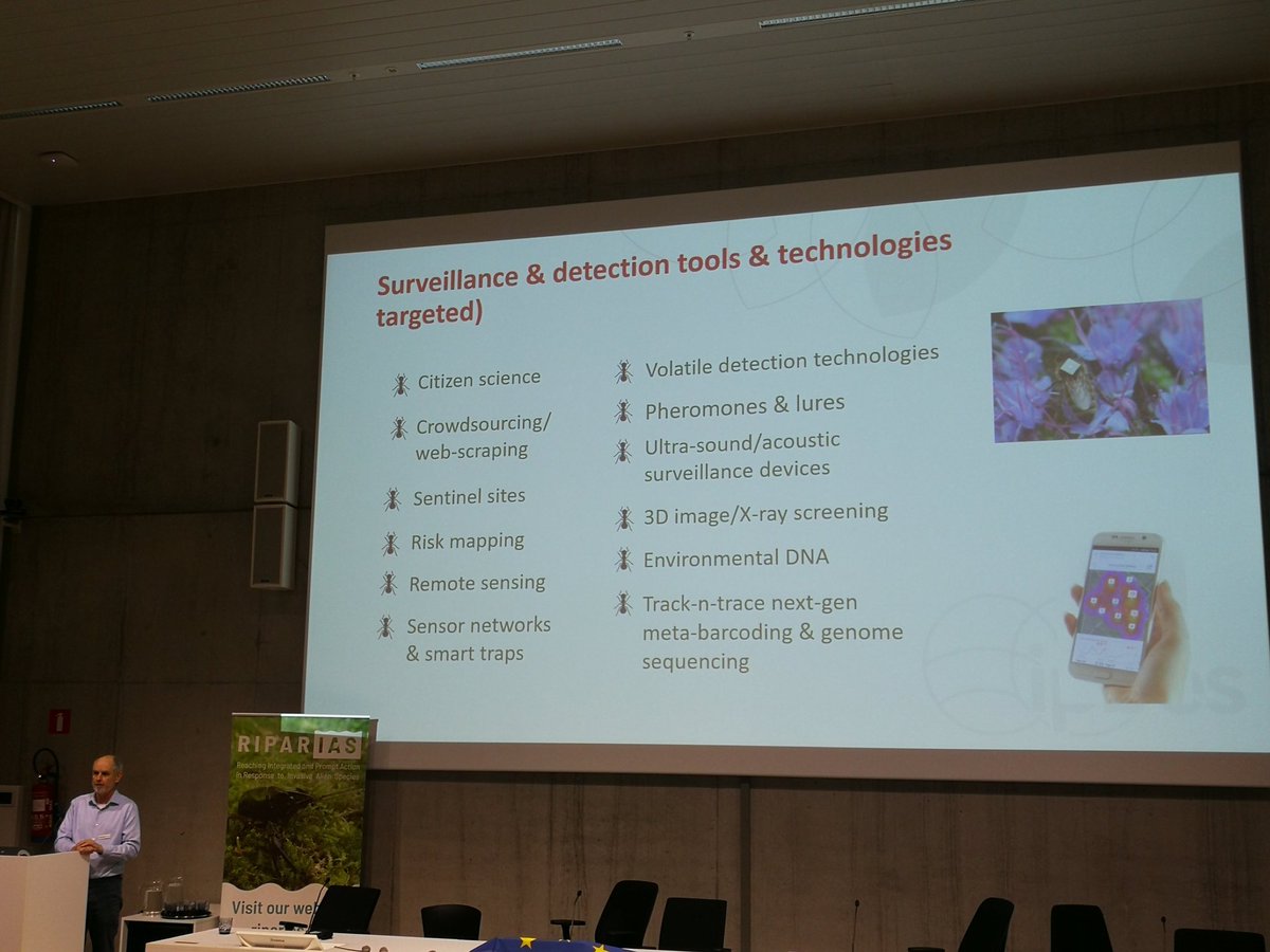 Prevention, pathways management, controls at borders and preparedness are crucial to avoid biological invasions, says Andy Sheppard, <a href="/LIFEriparias/">LIFE RIPARIAS</a> Conference in Brussels today.