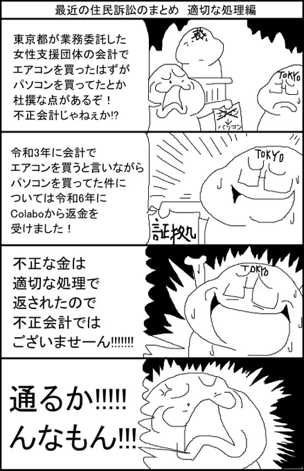 最近の住民訴訟のまとめ 適切な処理編 