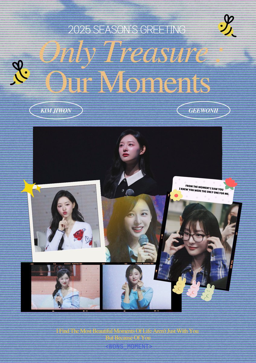 wons_moment's tweet photo. ✶ 𝓞𝓷𝓵𝔂 𝓣𝓻𝓮𝓪𝓼𝓾𝓻𝓮 : 𝓞𝓾𝓻 𝓜𝓸𝓶𝓮𝓷𝓽 ✶

2025 SEASON'S GREETING
for #김지원 #KimJiWon 

© 𝚠𝚘𝚗𝚜_𝚖𝚘𝚖𝚎𝚗𝚝

🗓️ 12. 10 19 : 00 ~ 12. 13
📎 https://t.co/4cENhyqfGx

🌎 G.O ➡️ DM

RT 추첨 두 분에게 시즌그리팅을 드립니다 ♥ https://t.co/Es2zBfhYZY