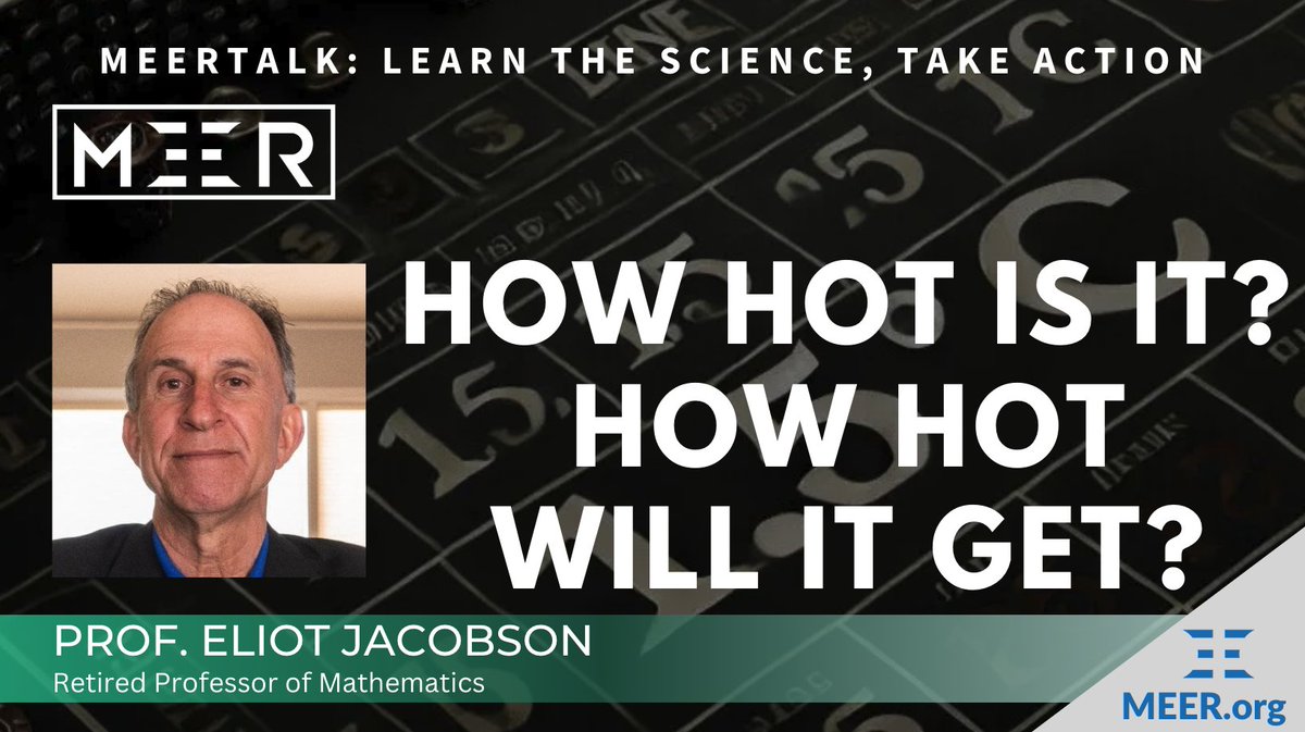 MEERsrm's tweet photo. Last week, Prof. Eliot Jacobson delivered a very insightful MEERTalk on "How Hot Is It? How Hot Will It Get?" Missed it? Click on the link to view. Stay informed, stay engaged! 🔍🌍

🔗 https://t.co/KMy2iZ0xle #ClimateAction #MEERTalks https://t.co/rpNQIIgTIR https://t.co/Vni1pmrZZV