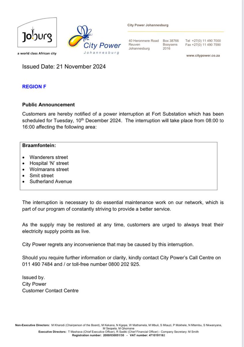 @CityPowerJhb tweet media