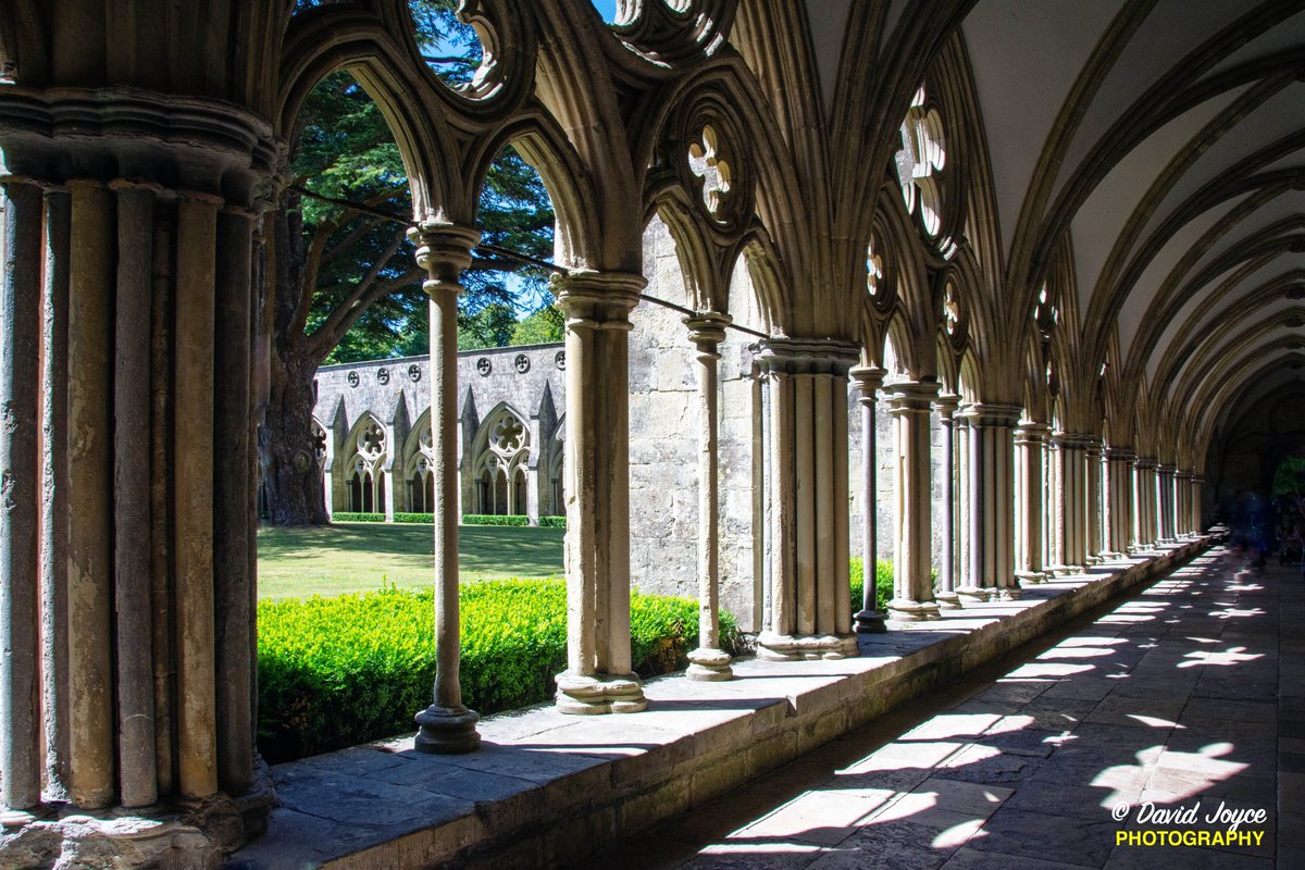 Light streaming into the cloister at Salisbury Cathedral. It's the home of one copy of the Magna Carta. Image shot with Nikon equipment. RAW file edited with Adobe Photoshop 2025. <a href="/UKNikon/">Nikon UK & Ireland</a> <a href="/NikonEurope/">NikonEurope</a> <a href="/Adobe/">Adobe</a> <a href="/SalisburyCath/">Salisbury Cathedral</a> <a href="/wiltshiremag/">Wiltshire magazine</a> <a href="/VisitWiltshire/">VisitWiltshire</a> <a href="/wiltshire/">life</a>