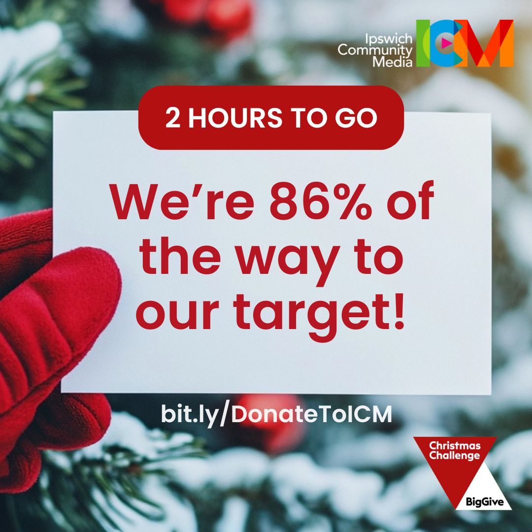 There's 2 hours left of our Big Give Christmas Appeal - that's 2 more hours for all donations to be doubled!

Can you help us raise the last £564 needed  to make a huge difference in local lives?

Donate before 12pm today at buff.ly/3DhxgyY 

<a href="/BigGive/">Big Give</a> #ChristmasChallenge