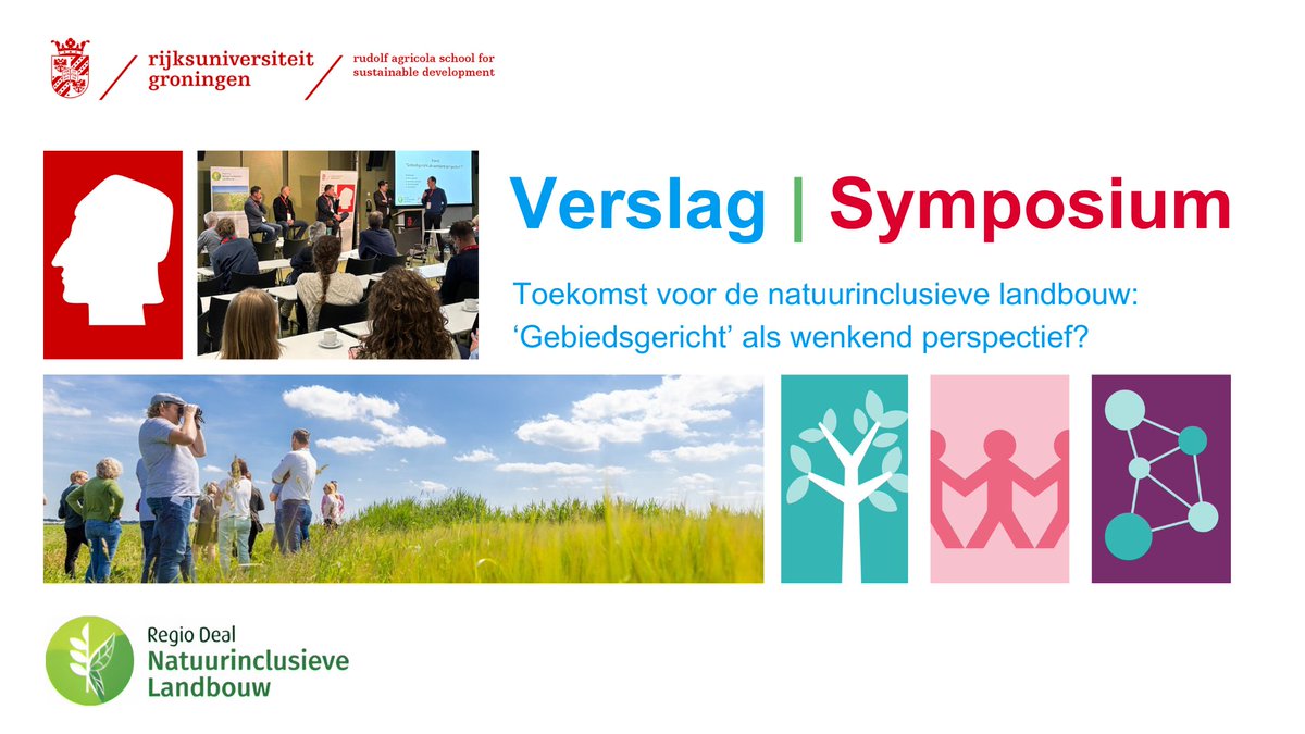 Rudolf Agricola School for Sustainable Development (@susorug) on Twitter photo 👩🌾 👩🌾 🚜 Natuurinclusieve landbouw biedt een veelbelovend alternatief voor de huidige, intensieve voedselproductie. Dit werd duidelijk tijdens een symposium in <a href="/CampusFryslan/">Campus Fryslân - University of Groningen</a> ☘️ 🍆
▶️ Lees ons verslag: tinyurl.com/yykvt6kd 👩🌾 👩🌾 🚜 Natuurinclusieve landbouw biedt een veelbelovend alternatief voor de huidige, intensieve voedselproductie. Dit werd duidelijk tijdens een symposium in <a href="/CampusFryslan/">Campus Fryslân - University of Groningen</a> ☘️ 🍆
▶️ Lees ons verslag: tinyurl.com/yykvt6kd