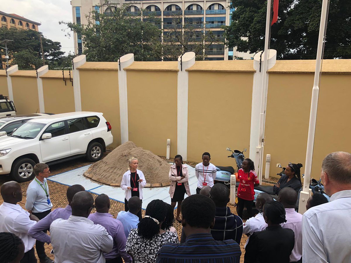 E-bodas contributing to cleaner air and  career opportunities for women &amp; youth! 🍃 

Today we had the pleasure of a meet &amp; greet w. Green Hub and Women on Wheels about their Danida Green Business Partnership, that supports a more safe and sustainable e-boda industry in Kampala🤝