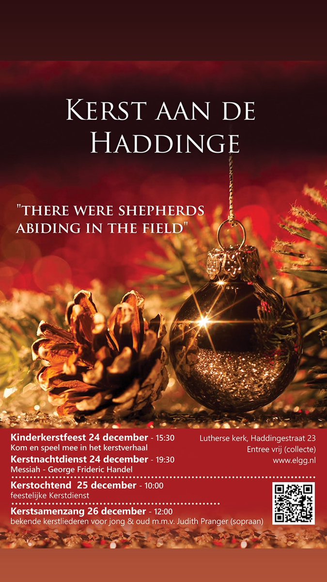 Luthersekerk's tweet photo. Welkom deze kerst aan de #haddingestraat🎄Met kinderkerst, samenzang en natuurlijk #Messiah!

#kerst2024komteraan🎄❤️🎄 #kerstmis #luthersekerkgroningen #luthersekerk

@LuthersBach @kunst_landschap @gem_groningen @erfgoedenkunst @KunstBehoudGro @deKunstraad @UITloperGrunn https://t.co/nHHKim4Xyv