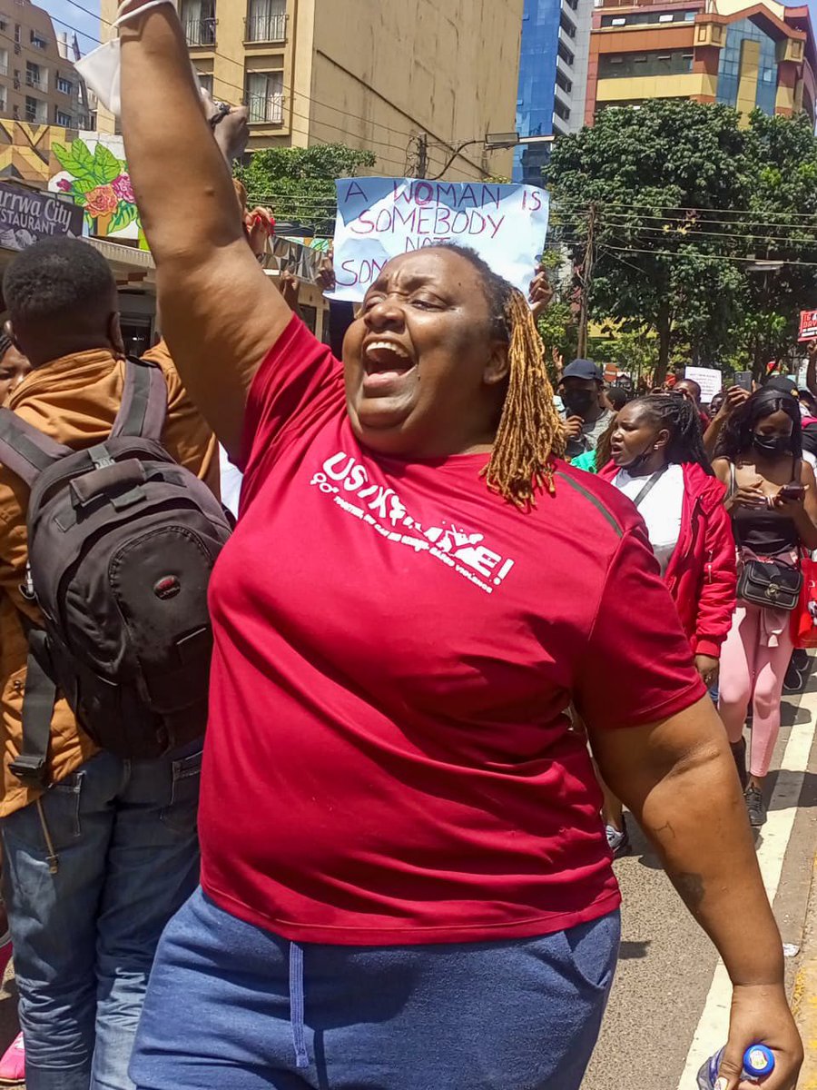 CapitalFMKenya's tweet photo. “Say their names”

Protests against GBV and femicide urge the Kenya government to declare it a national emergency

#EndFemicideKE https://t.co/cBfiaLpFJn