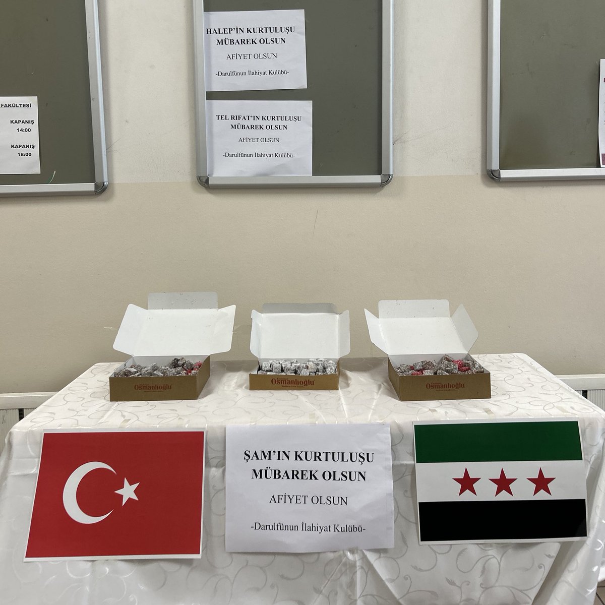 Şam’ın kurtuluşu mübarek olsun🌷