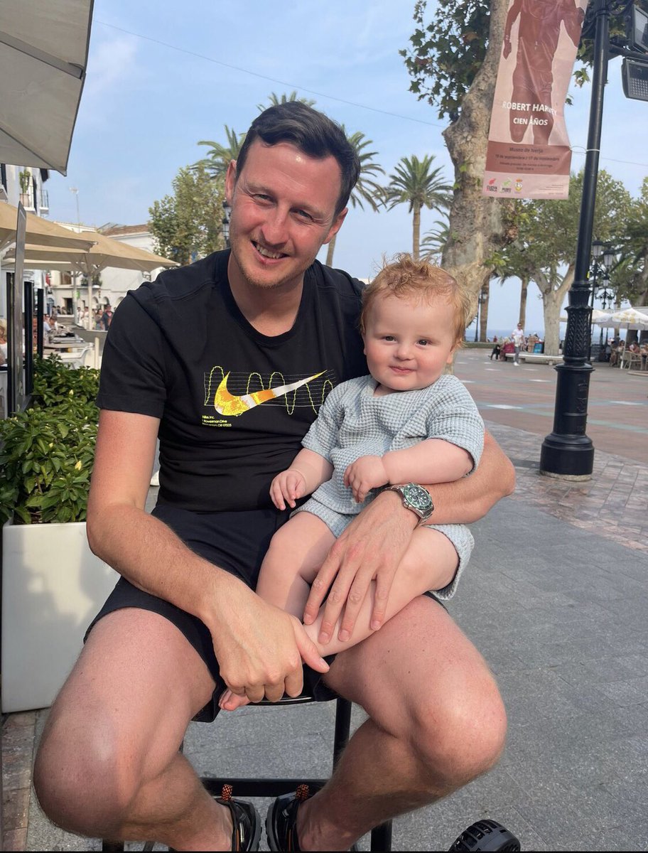 jack91edwards's tweet image. Happy 1st Birthday to our Remy 🔴⚫️⚪️ love ya son x