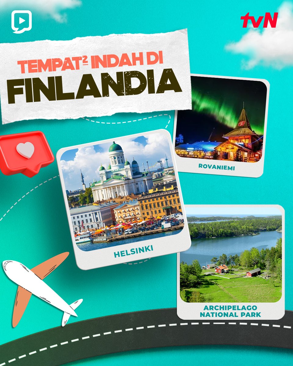 Dens_TV's tweet photo. Liburan akhir tahun enaknya ke Finlandia nggak sih!!??🎡

MinDens kasih tau tempat-tempat indah yang ada di Finlandia, nih..

#DensTV #Itssimplyentertaining #DensGO #VarietyShow #KoreanVarietyShow #tvN #RentedinFinland https://t.co/OsgSt7YpM1