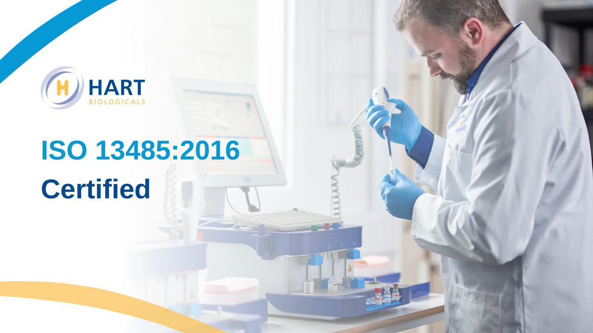 HartBio's tweet image. At Hart, we are committed to meeting the highest standards in the industry using ISO 13485 driven quality systems

Our quality management systems are ISO 13485:2016 certified and we comply with Title 21 of the FDA CFR, part 820

#quality #qualitysystems #compliance #ISOcertified