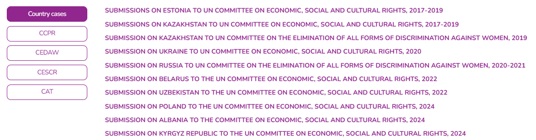 For the first time, we have done an easy description of how the UN Human Rights Treaty Bodies work with country-specific issues related to repressive drug policies: from our submission - to the committee's recommendations harmreductioneurasia.org/drug-policy/hr…