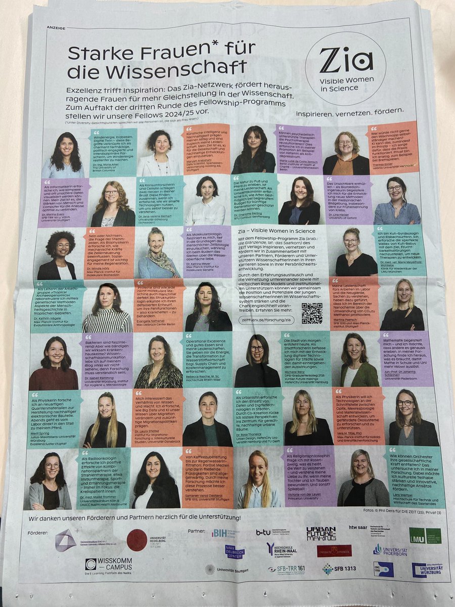 CRC1333 (@crc1333) on Twitter photo #CRC1333 doctoral researcher #MartinaPaetsch is featured in the latest issue of <a href="/zeitonline/">ZEIT ONLINE</a> as one of the #ZIA fellows for 2024/25, among many other great female scientist! Congrats again from all of us at the CRC 1333, Martina!#womeninSTEM #femalescientists #chemistry #sfb1333 #CRC1333 doctoral researcher #MartinaPaetsch is featured in the latest issue of <a href="/zeitonline/">ZEIT ONLINE</a> as one of the #ZIA fellows for 2024/25, among many other great female scientist! Congrats again from all of us at the CRC 1333, Martina!#womeninSTEM #femalescientists #chemistry #sfb1333