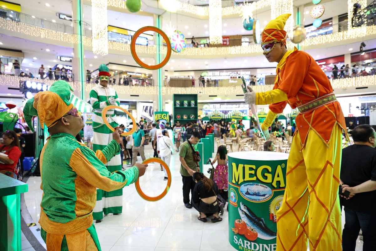 TheEONGroup's tweet photo. 🐟 PH's #1 Sardines Brand Celebrates National Sardines Month 🐟

On November 24, 2024 Mega Prime Foods, Inc. held the Mega Sardines National Sardines Month at the Activity Center of Ayala Malls Market! Market! in Taguig City. https://t.co/GM5CVL1kzC