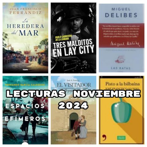 Resumen noviembre/2024: unlectorindiscreto.blogspot.com/2024/12/libros…. <a href="/JuanFFerrandiz/">Juan Francisco Ferrándiz</a>, <a href="/penguinlibros/">Penguin España 🐧📚</a>;  <a href="/PabloC_autor/">Pablo Carnicero</a>; <a href="/MiguelFundacion/">Fundación Miguel Delibes-Oficial</a>; <a href="/F_G_Calderon/">Fernando García Calderón</a>, <a href="/AlgaidaEditores/">Algaida Editores</a>; <a href="/jafortuny/">Jose Antonio Fortuny</a>, @Letrame; <a href="/JoseFco_Alonso/">José Francisco Alonso Ruiz</a>.