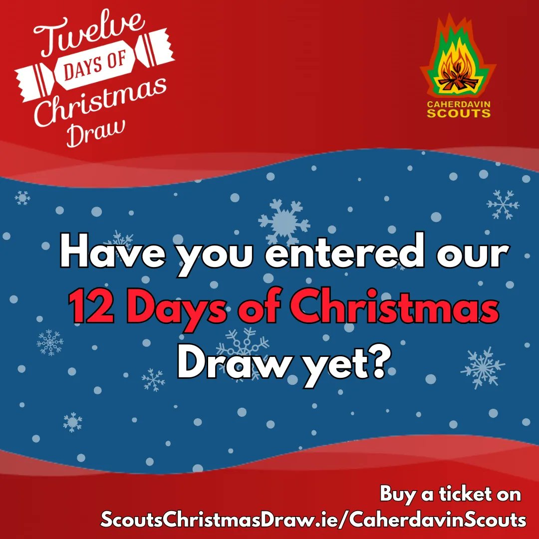 caherdavinscout's tweet photo. Time is running out to get your ticket for our Christmas Draw
https://t.co/Zc9hGs9SKo https://t.co/weNbfSo1It