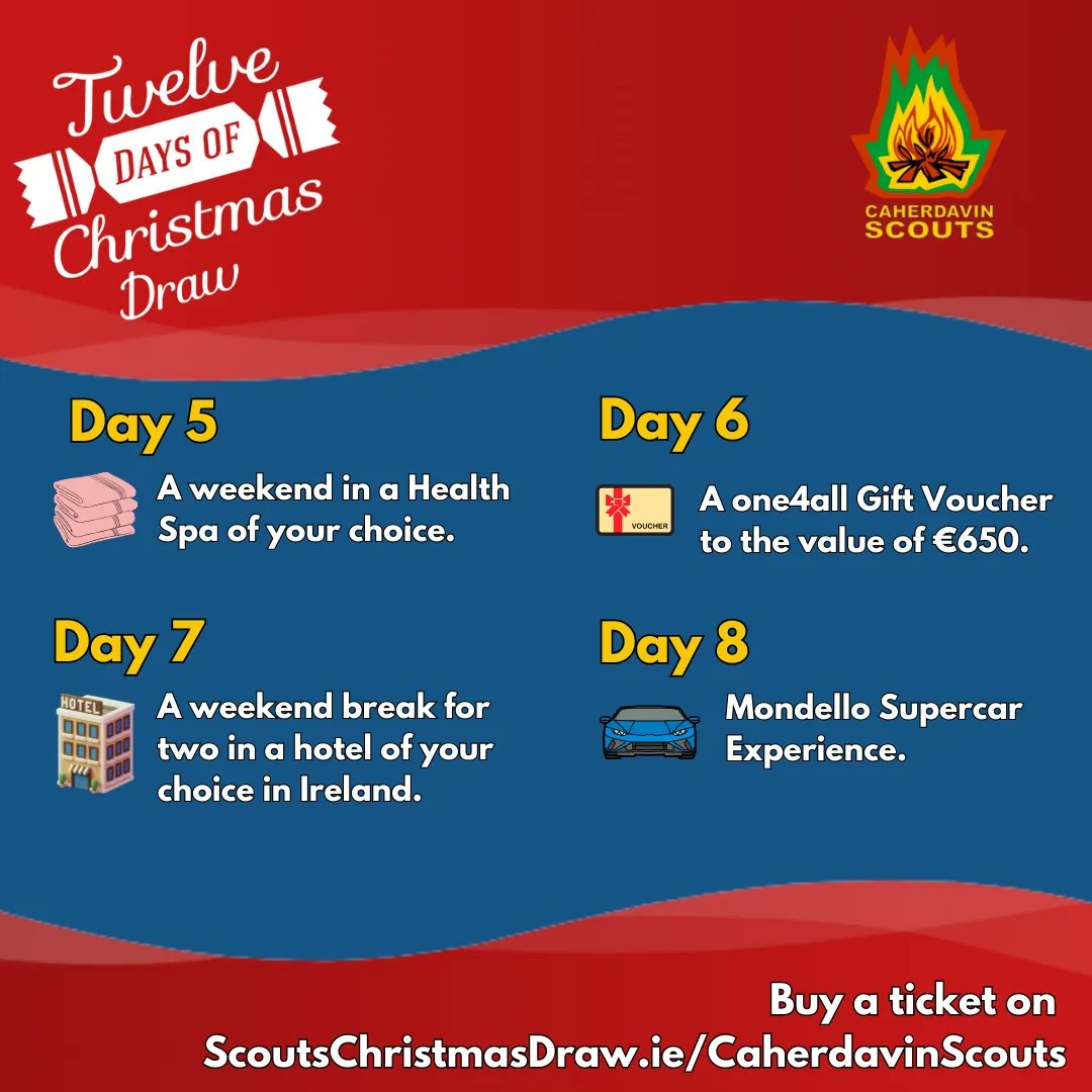 caherdavinscout's tweet photo. Time is running out to get your ticket for our Christmas Draw
https://t.co/Zc9hGs9SKo https://t.co/weNbfSo1It